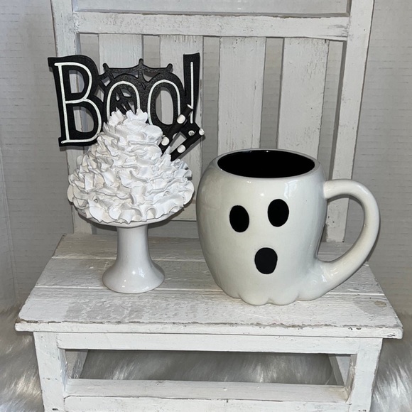 Halloween Handmade Faux Mug Topper and Mug Set - Picture 6 of 6